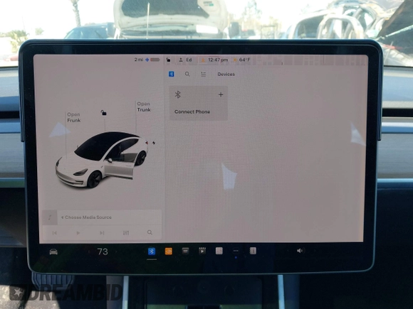 2020 Tesla Model 3 Standard Range Plus with VIN 5YJ3E1EA4LF644967, listed as a IAAI auction lot 41745984 with 23,479 mi miles and . Bid and sale history available at DreamBid. Image 19.
