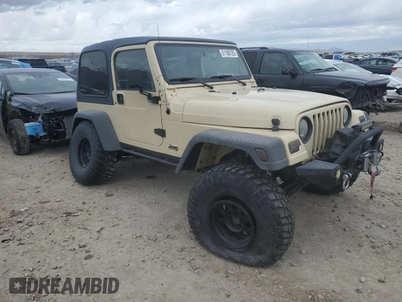 2001 Jeep Wrangler Sport с VIN 1J4FA49S71P312113, выставлен на аукционе Copart как лот 51168125 с пробегом 120 683 миль миль и Списание • Salvage title. История ставок и продаж доступна на DreamBid. Изображение 4.