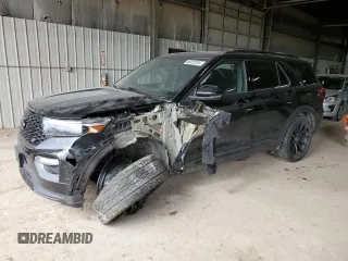 2020 Ford Explorer ST with VIN 1FM5K8GCXLGA41094, listed as a Copart auction lot 46033285 with 47,039 mi miles and Salvage Title. Bid and sale history available at carsss.com. Image 1.