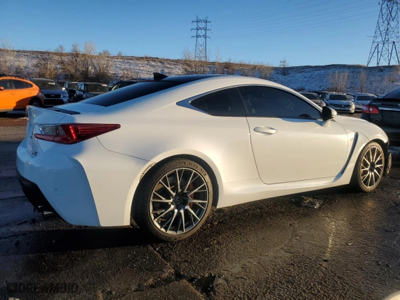 2017 Lexus RC F with VIN JTHHP5BC3H5006567, listed as a Copart auction lot 88174455 with 91,918 mi miles and Salvage Title. Bid and sale history available at carsss.com. Image 3.