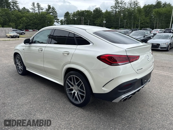 2022 Mercedes-Benz GLE 53 AMG with VIN 4JGFD6BB0NA803064, listed as a IAAI auction lot 42538236 with 55,899 mi miles and . Bid and sale history available at DreamBid. Image 3.
