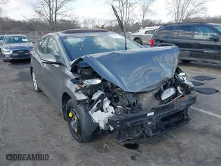 2012 Hyundai Elantra GLS with VIN 5NPDH4AE4CH149904, listed as a IAAI auction lot 41452754 with 117,148 mi miles. Bid and sale history available at carsss.com. Image 1.