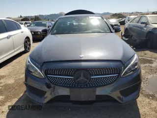 2016 Mercedes-Benz C 450 AMG with VIN 55SWF6EB5GU130534, listed as a Copart auction lot 62310095 with 58,797 mi miles and Salvage title. Bid and sale history available at DreamBid. Image 5.