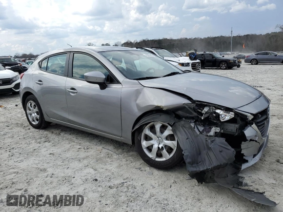 2016 Mazda 3 i Sport with VIN 3MZBM1J78GM273593, listed as a Copart auction lot 49025245 with 120,171 mi miles and Salvage Title. Bid and sale history available at DreamBid. Image 4.