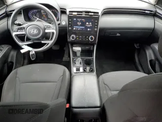 2022 Hyundai Tucson SEL with VIN 5NMJBCAE0NH020458, listed as a Copart auction lot 49184195 with 46,172 mi miles and Salvage Title. Bid and sale history available at DreamBid. Image 8.