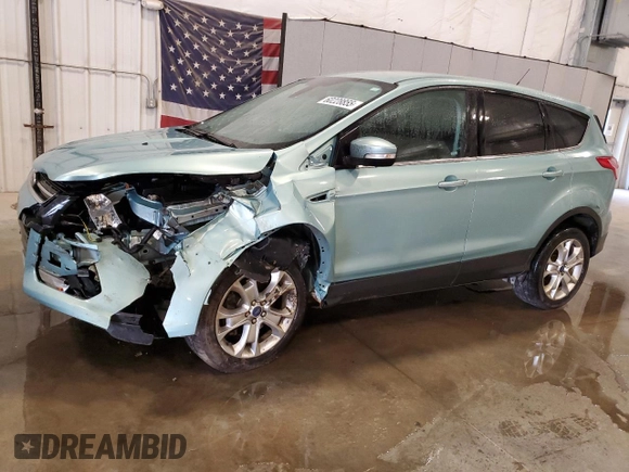 2013 Ford Escape SEL с VIN 1FMCU9H95DUD41283, выставлен на аукционе Copart как лот 60228855 с пробегом 136 156 миль миль и Списание • Salvage title. История ставок и продаж доступна на DreamBid. Изображение 1.