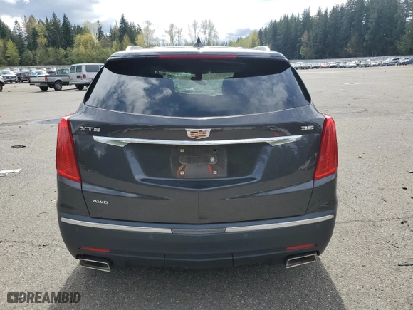 2018 Cadillac XT5 Luxury AWD with VIN 1GYKNDRSXJZ172937, listed as a Copart auction lot 52140515 with 0 mi miles and Salvage Title. Bid and sale history available at carsss.com. Image 6.