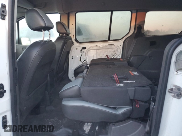 2020 Ford Transit Connect XL with VIN NM0GE9E26L1438015, listed as a Copart auction lot 47575925 with 12,663 mi miles and Salvage title. Bid and sale history available at DreamBid. Image 11.