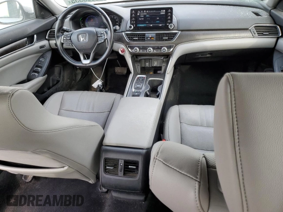 2020 Honda Accord EX-L with VIN 1HGCV3F53LA018320, listed as a Copart auction lot 53053555 with 72,635 mi miles and Salvage title. Bid and sale history available at DreamBid. Image 8.