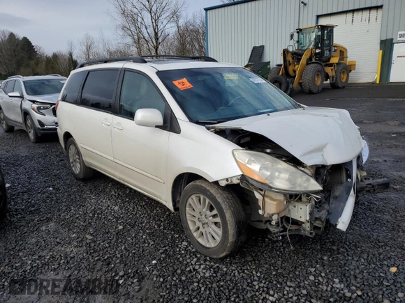 2009 Toyota Sienna XLE with VIN 5TDBK22C49S025578, listed as a Copart auction lot 86537254 with Not Provided miles and Salvage Title. Bid and sale history available at DreamBid. Image 4.