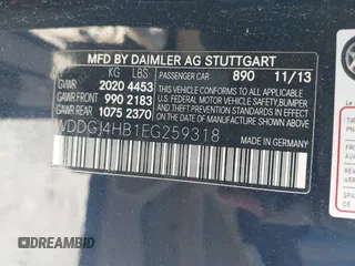 2014 Mercedes-Benz C 250 с VIN WDDGJ4HB1EG259318, выставлен на аукционе IAAI как лот 41817340 с пробегом 154 570 миль миль и . История ставок и продаж доступна на DreamBid. Изображение 9.