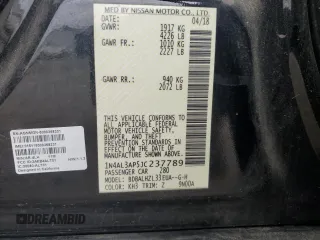 2018 Nissan Altima SV with VIN 1N4AL3AP5JC237789, listed as a Copart auction lot 51465335 with 106,819 mi miles and Salvage Title. Bid and sale history available at DreamBid. Image 13.