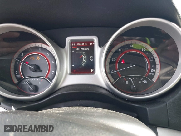 2017 Dodge Journey GT with VIN 3C4PDDEG5HT566749, listed as a IAAI auction lot 41442964 with 110,053 mi miles and . Bid and sale history available at DreamBid. Image 7.