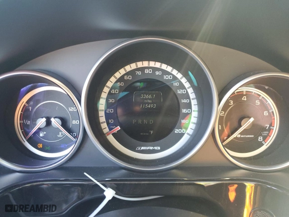 2014 Mercedes-Benz E-Class E 63 AMG S-Model with VIN WDDHF7GB7EA910740, listed as a Copart auction lot 73857184 with 115,493 mi miles and Salvage Title. Bid and sale history available at carsss.com. Image 9.