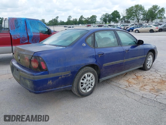 2005 Chevrolet Impala с VIN 2G1WF52E559350258, выставлен на аукционе IAAI как лот 42542756 с пробегом 227 966 миль миль и . История ставок и продаж доступна на DreamBid. Изображение 4.