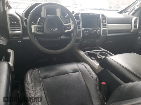 2017 Ford F-250 Lariat with VIN 1FT7W2BT9HEB34178, listed as a Copart auction lot 56340805 with Not provided miles and Salvage title. Bid and sale history available at DreamBid. Image 8.