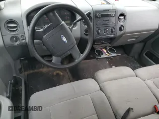 2005 Ford F-150 XL z VIN 1FTVF12575NB23159, wystawiony jako Copart lot #84847554 z przebiegiem Nie podano mil oraz Szkoda całkowita • Salvage title. Historia ofert i sprzedaży dostępna na DreamBid. Obrazek 8.