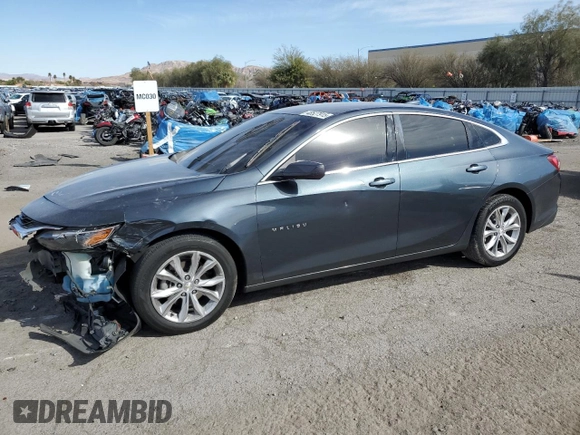 2020 Chevrolet Malibu LT with VIN 1G1ZD5ST9LF123631, listed as a Copart auction lot 48527915 with 108,216 mi miles and Salvage Title. Bid and sale history available at DreamBid. Image 1.