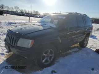 2001 Jeep Grand Cherokee Limited with VIN 1J4GW58N41C636179, listed as a Copart auction lot 88356915 with 184,243 mi miles and Clean Title. Bid and sale history available at carsss.com. Image 1.