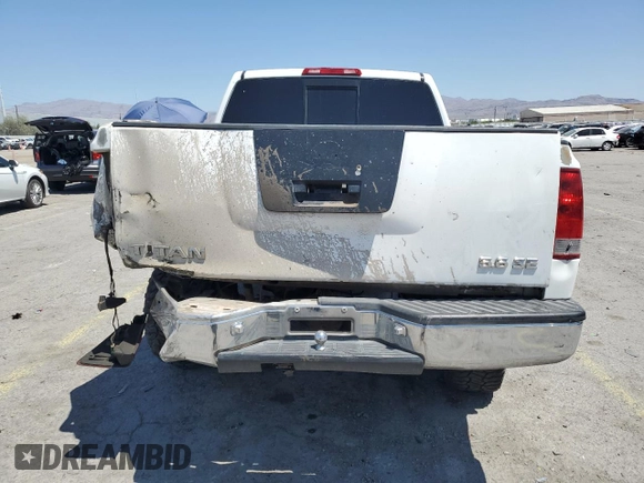 2004 Nissan Titan SE with VIN 1N6AA07A24N521744, listed as a Copart auction lot 58012925 with 268,270 mi miles and Salvage title. Bid and sale history available at DreamBid. Image 6.