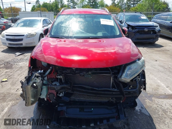 2014 Nissan Rogue SV with VIN 5N1AT2MT0EC849834, listed as a IAAI auction lot 41990792 with 93,582 mi miles and . Bid and sale history available at DreamBid. Image 13.