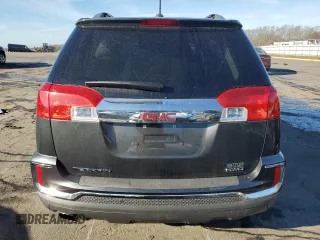 2017 GMC Terrain SLT with VIN 2GKFLUEK8H6272306, listed as a Copart auction lot 79822613 with 96,006 mi miles and Salvage Title. Bid and sale history available at carsss.com. Image 6.
