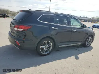 2017 Hyundai Santa Fe Limited Ultimate with VIN KM8SRDHF2HU247230, listed as a Copart auction lot 49031275 with 117,115 mi miles and Salvage Title. Bid and sale history available at carsss.com. Image 3.