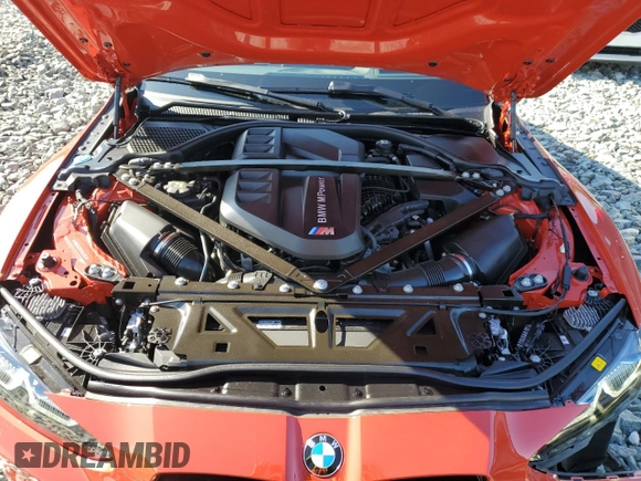 2021 BMW M4 Competition with VIN WBS33AZ01MCG48704, listed as a Copart auction lot 39058223 with 5,880 mi miles. Bid and sale history available at carsss.com. Image 11.