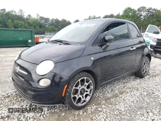 2012 FIAT 500 Pop z VIN 3C3CFFAR5CT287164, wystawiony jako Copart lot #57200755 z przebiegiem 142 172 mil mil oraz Szkody całkowita. Historia ofert i sprzedaży dostępna na DreamBid. Obrazek 1.