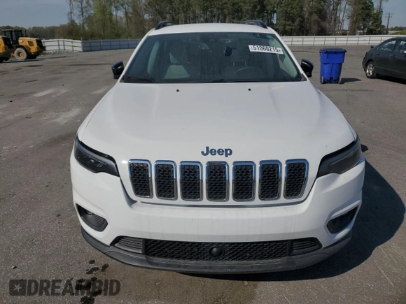 2022 Jeep Cherokee Latitude Lux with VIN 1C4PJLMN4ND524075, listed as a Copart auction lot 51060215 with 57,056 mi miles and Clean title. Bid and sale history available at DreamBid. Image 5.