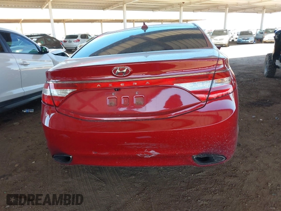 2013 Hyundai Azera with VIN KMHFG4JG5DA218679, listed as a IAAI auction lot 41889268 with Not Provided miles and . Bid and sale history available at DreamBid. Image 15.
