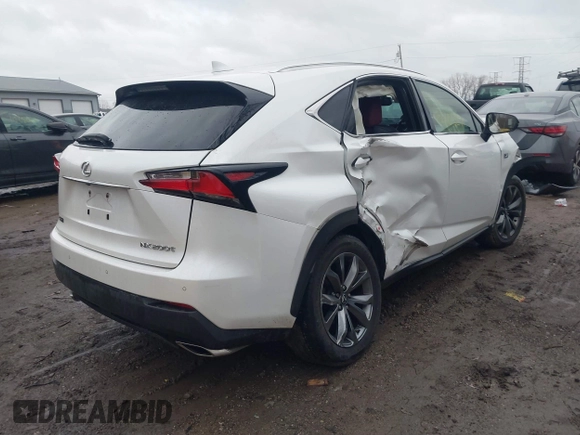 2015 Lexus NX 200t with VIN JTJYARBZ9F2003599, listed as a IAAI auction lot 41212327 with 119,137 mi miles and . Bid and sale history available at carsss.com. Image 4.