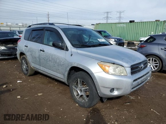 2006 Toyota RAV4 with VIN JTMBD33V266007317, listed as a Copart auction lot 46544715 with 123,558 mi miles and Clean Title. Bid and sale history available at carsss.com. Image 4.