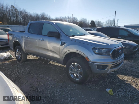 2021 Ford Ranger XL with VIN 1FTER4FH3MLD05237, listed as a Copart auction lot 88138915 with 36,673 mi miles and Salvage title. Bid and sale history available at DreamBid. Image 4.