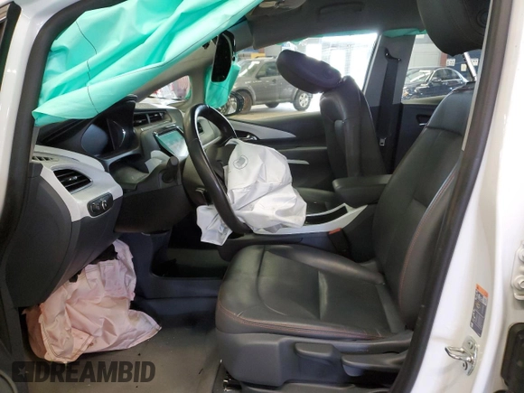 2020 Chevrolet Bolt EV Premier with VIN 1G1FZ6S07L4145770, listed as a Copart auction lot 40299013 with 12,353 mi miles. Bid and sale history available at carsss.com. Image 7.