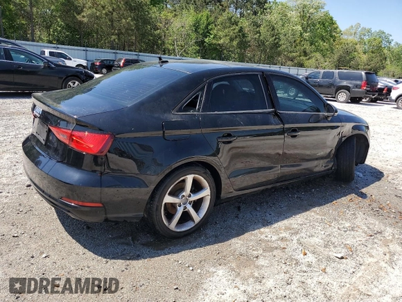 2015 Audi A3 1.8T Premium with VIN WAUACGFF2F1005801, listed as a Copart auction lot 51912765 with 106,935 mi miles and Clean Title. Bid and sale history available at carsss.com. Image 3.