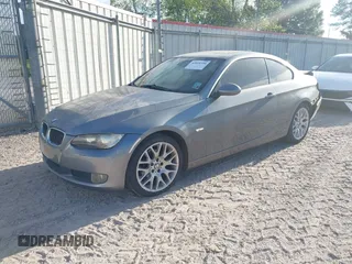 2007 BMW 3 Series 328i with VIN WBAWV13547P117295, listed as a IAAI auction lot 42020390 with 143,657 mi miles and . Bid and sale history available at DreamBid. Image 2.