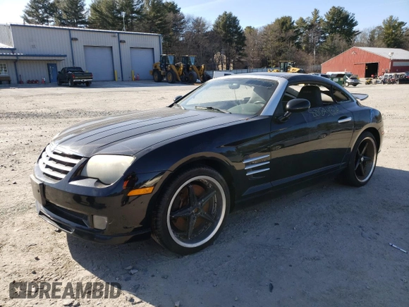 2005 Chrysler Crossfire z VIN 1C3AN79N45X037858, wystawiony jako Copart lot #48923005 z przebiegiem 98 987 mil mil oraz Nie do naprawy. Historia ofert i sprzedaży dostępna na DreamBid. Obrazek 1.