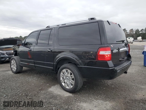 2014 Ford Expedition Max Limited z VIN 1FMJK1K56EEF59832, wystawiony jako Copart lot #81092254 z przebiegiem 93 429 mil mil oraz Szkoda całkowita • Salvage title. Historia ofert i sprzedaży dostępna na DreamBid. Obrazek 2.