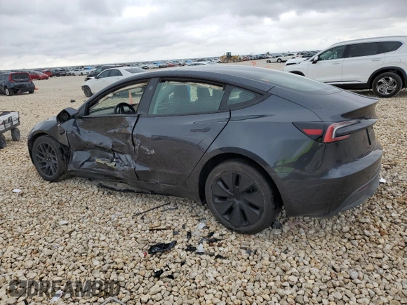 2024 Tesla Model 3 with VIN 5YJ3E1EA0RF739034, listed as a Copart auction lot 49830575 with 17,888 mi miles and Salvage Title. Bid and sale history available at DreamBid. Image 2.