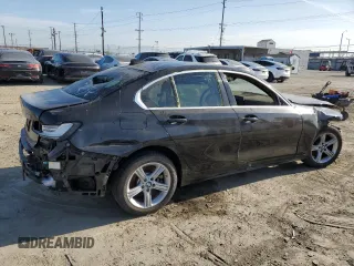 2022 BMW 3 Series 330i xDrive with VIN 3MW5R7J06N8C38335, listed as a Copart auction lot 52396455 with 0 mi miles and Clean Title. Bid and sale history available at carsss.com. Image 3.