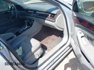 2004 Audi A8 with VIN WAUML44E74N000587, listed as a IAAI auction lot 42479262 with 100,722 mi miles and . Bid and sale history available at DreamBid. Image 5.