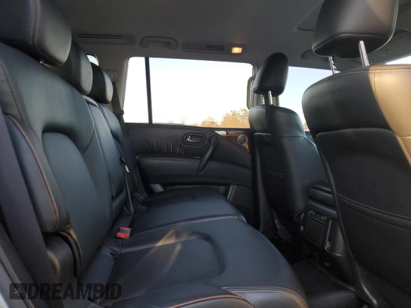 2019 Nissan Armada SV with VIN JN8AY2NC1K9585637, listed as a Copart auction lot 81100094 with 76,843 mi miles and Salvage Title. Bid and sale history available at carsss.com. Image 11.