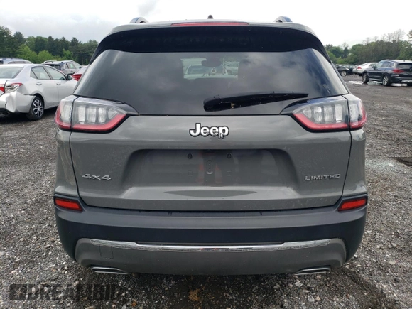 2022 Jeep Cherokee Limited with VIN 1C4PJMDX8ND533336, listed as a Copart auction lot 56656145 with 33,959 mi miles and Salvage title. Bid and sale history available at DreamBid. Image 6.