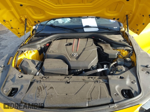 2022 Toyota Supra 2.0 with VIN WZ1DB2C01NW049250, listed as a IAAI auction lot 41731725 with Not provided miles and . Bid and sale history available at DreamBid. Image 10.