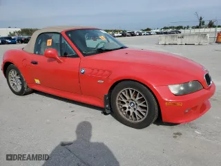 2000 BMW Z3 2.8L with VIN 4USCH3345YLF42546, listed as a Copart auction lot 78143144 with 99,335 mi miles and Non Repairable. Bid and sale history available at carsss.com. Image 4.