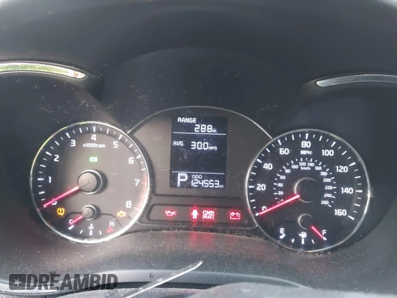 2015 Kia Forte LX with VIN KNAFX4A62F5386526, listed as a IAAI auction lot 41800783 with 124,553 mi miles. Bid and sale history available at carsss.com. Image 7.