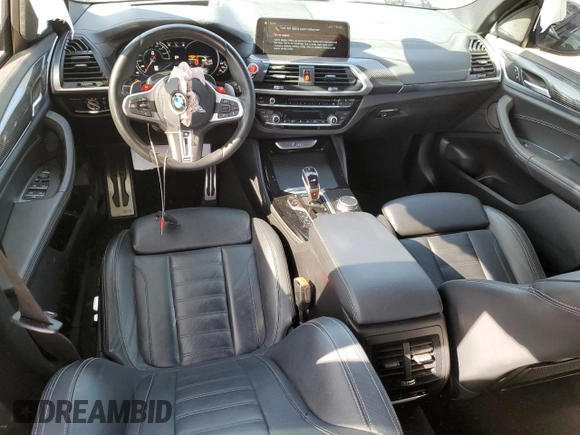 2020 BMW X3 M Competition with VIN 5YMTS0C06L9B67220, listed as a Copart auction lot 82880984 with 39,770 mi miles and Salvage Title. Bid and sale history available at carsss.com. Image 8.