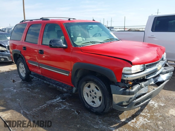 2005 Chevrolet Tahoe Z71 z VIN 1GNEC13T35R253610, wystawiony jako IAAI lot #41876001 z przebiegiem 248 743 mil mil oraz . Historia ofert i sprzedaży dostępna na DreamBid. Obrazek 1.