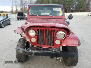 1984 Jeep CJ with VIN 1JCCM87E0ET103859, listed as a Copart auction lot 87461054 with 183,390 mi miles and Salvage Title. Bid and sale history available at carsss.com. Image 5.